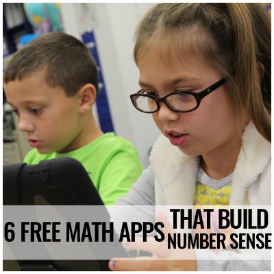 FREE Math Apps that Build Number Sense