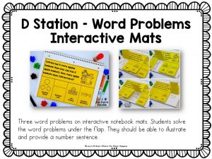 BUILD September Math Centers 1st Grade - Where the Magic Happens