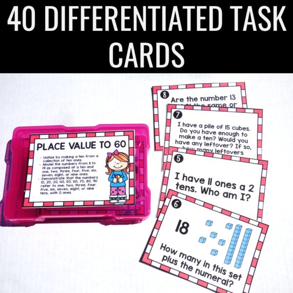 place value task cards