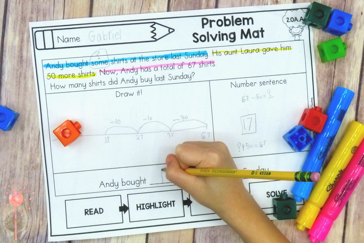 K2 Math Word Problems Addition and Subtraction Word Problems for K-2 - Where the Magic Happens