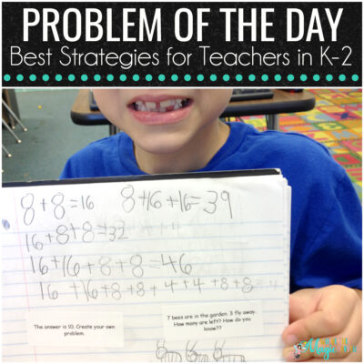 Problem of the Day for Teachers in K-2