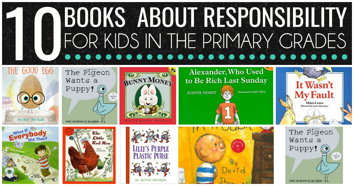 Books about responsibility for kids