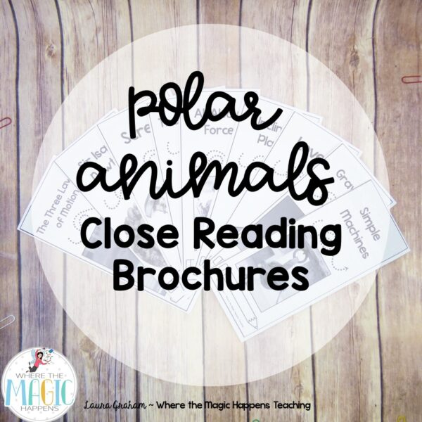 Polar animals close reading brochure