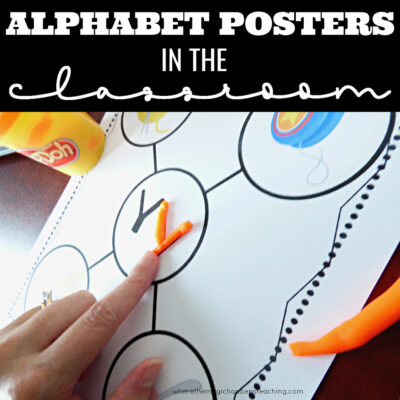 How to Use Alphabet Posters in Your Classroom