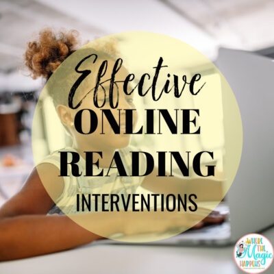 Effective Online Reading Interventions