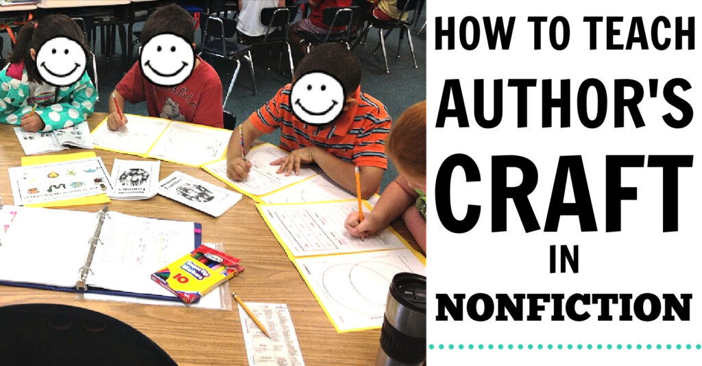 Author's craft in nonfiction