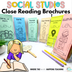 Social Studies Close Reading Brochures