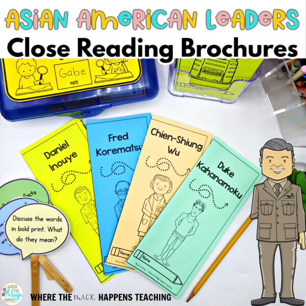 Asian American Leaders Close Reading passages