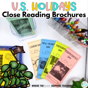 U.S. National Holidays Close Reading
